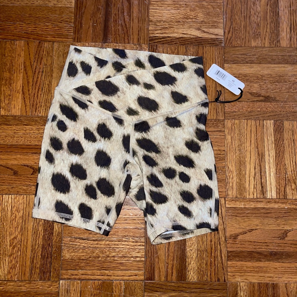 Weworewhat Cjeetah Print Shorts